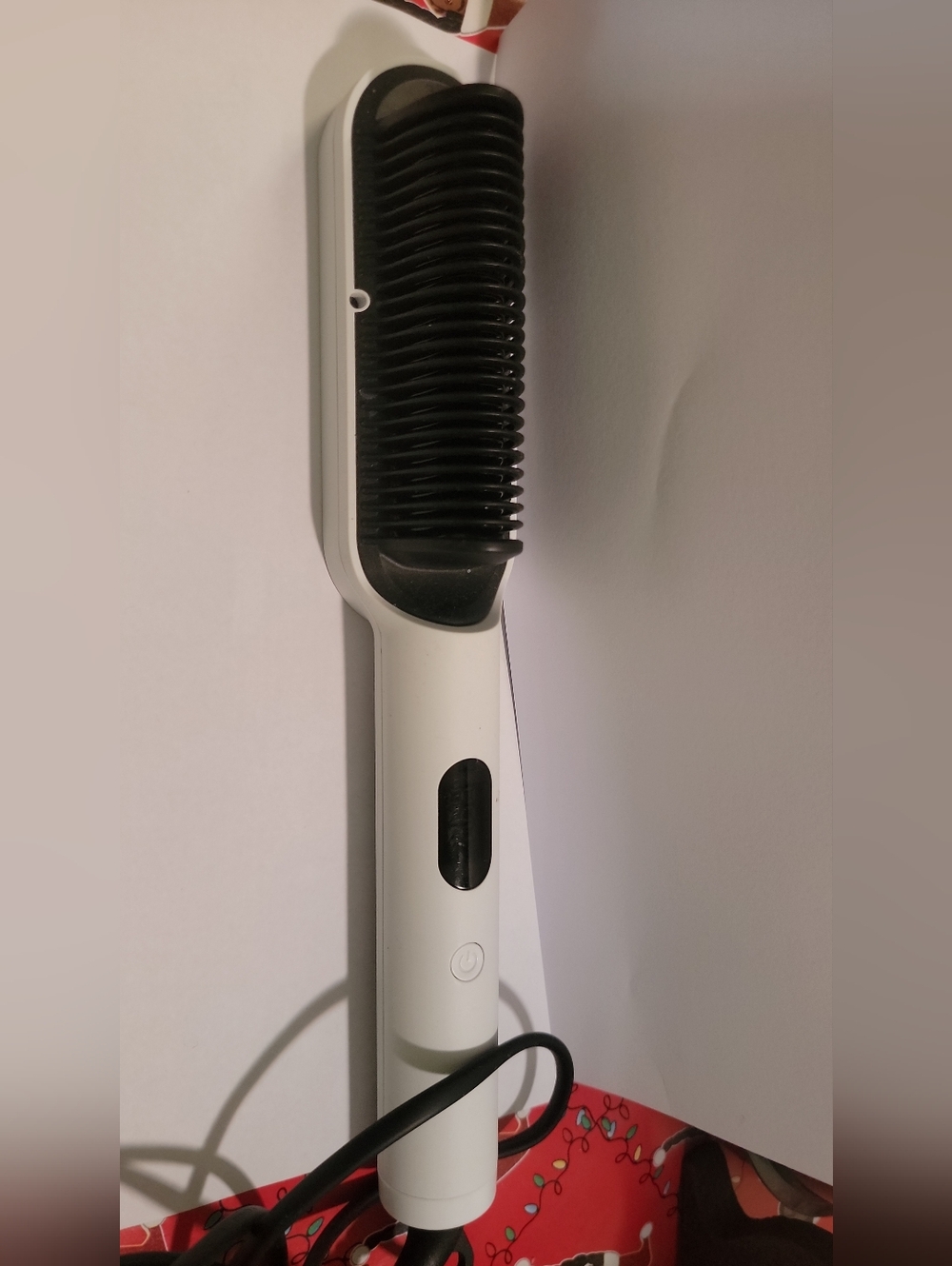 White Ionic Hair Straightening Brush